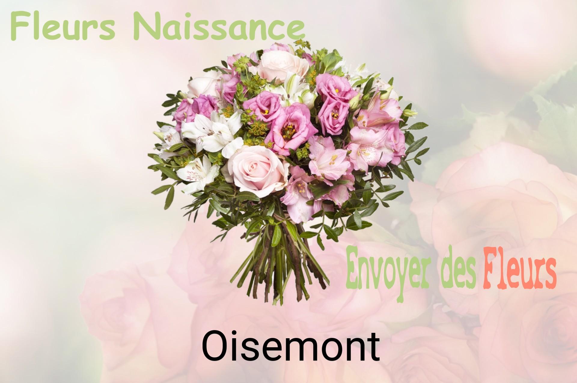 Bouquet de fleurs de naissance livré à Oisemont